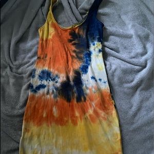 tye dye dress